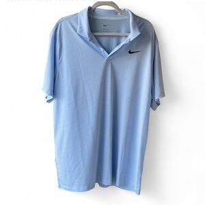 Nike Men's Sky Blue Polo Shirt
